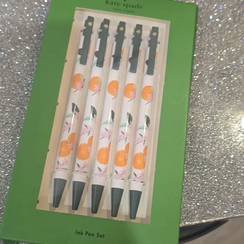 Kate Spade New York‎ Orange Toss Click Pen Set